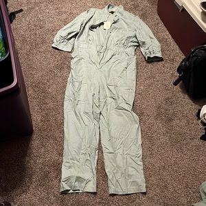 Universal Thread, size 12, light blue/green jump suit